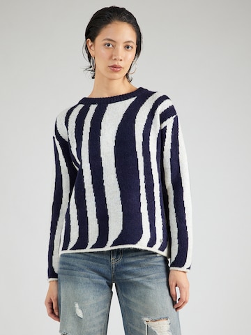 Pull-over 'WOOD' Key Largo en bleu : devant