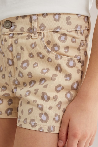 WE Fashion Свободный крой Джинсы в Бежевый