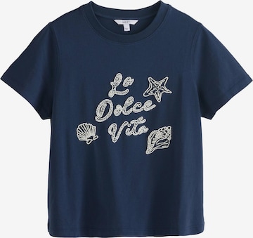 mėlyna Next Marškinėliai: priekis