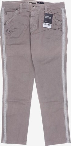 PLEASE Jeans 27-28 in Beige: predná strana