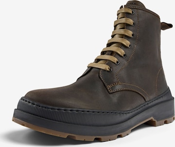 CAMPER Lace-Up Boots 'Brutus Trek' in Brown: front