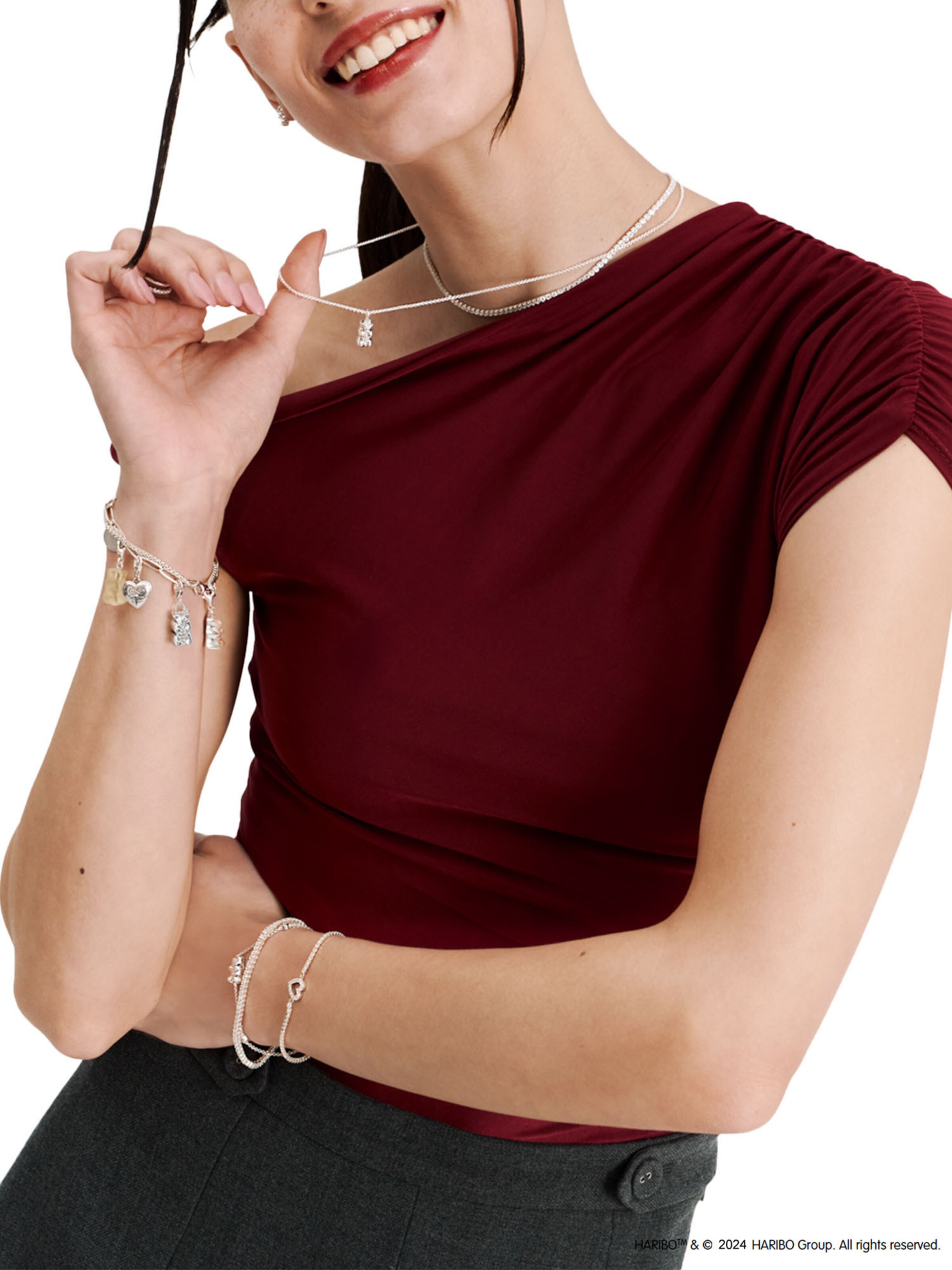 Thomas Sabo Ohrringe 'Haribo' in Silber: Vorderseite