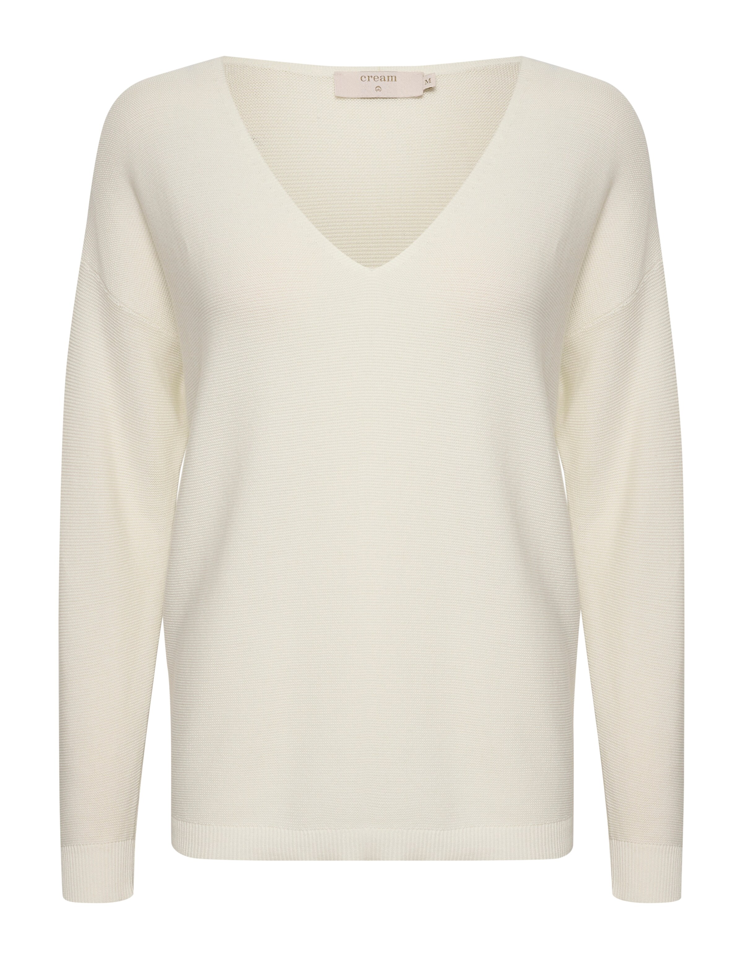 Pull-over 'CRSillar' Cream en blanc : devant