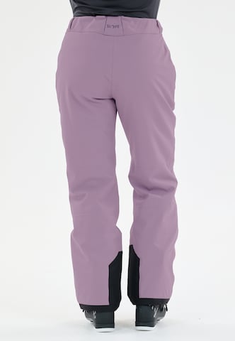 SLOPE Regular Outdoor trousers in Purple