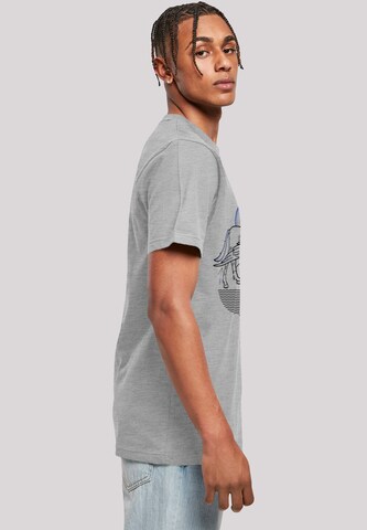 T-Shirt 'Harry Potter Buckbeak Line Art' F4NT4STIC en gris