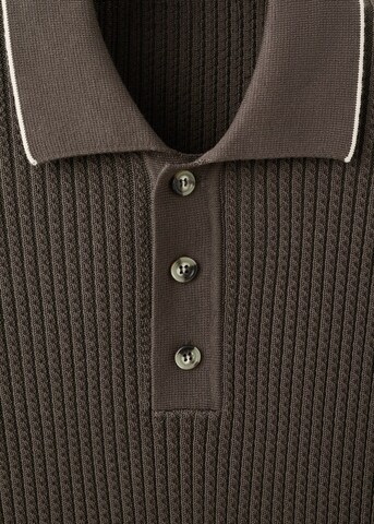 MANGO MAN Shirt in Brown