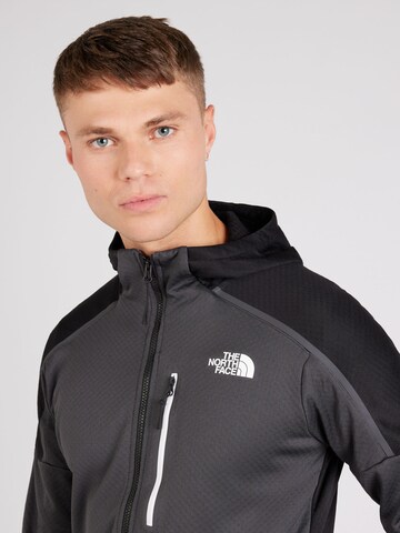 THE NORTH FACE Athletic Zip-Up Hoodie in Grey