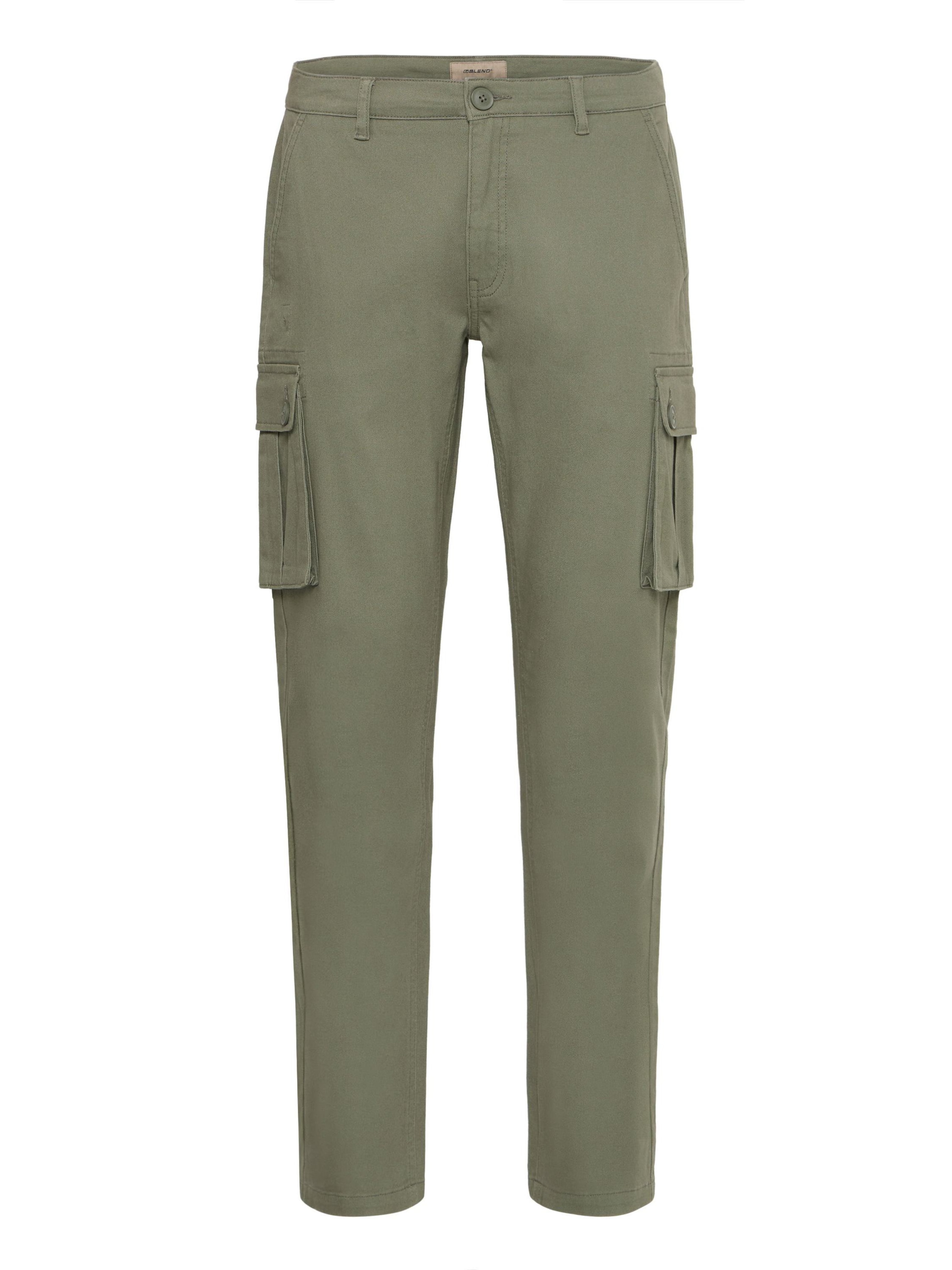 BLEND Cargobroek ' KALLEN ' in Groen: voorkant