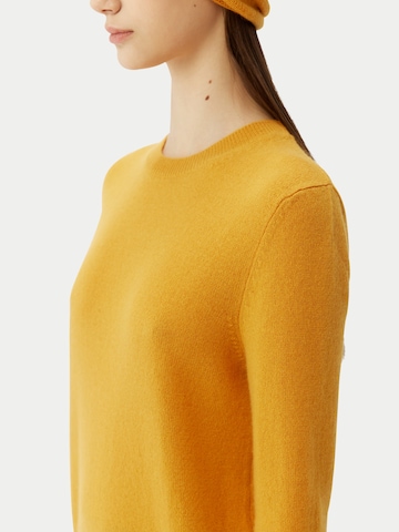 GOBI Cashmere Pullover 'Cashmere Hat & Sweater Set'‌‌‌‌ in Orange