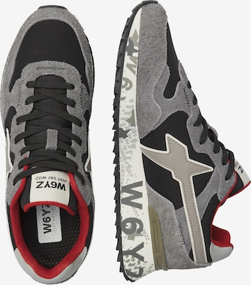 Baskets basses 'YAK-M.' W6YZ en gris : devant