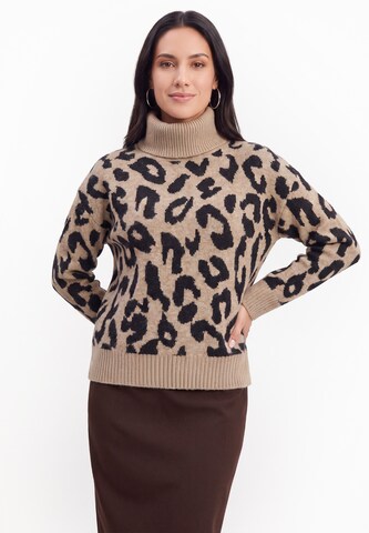 usha BLACK LABEL - Jersey en beige: frente