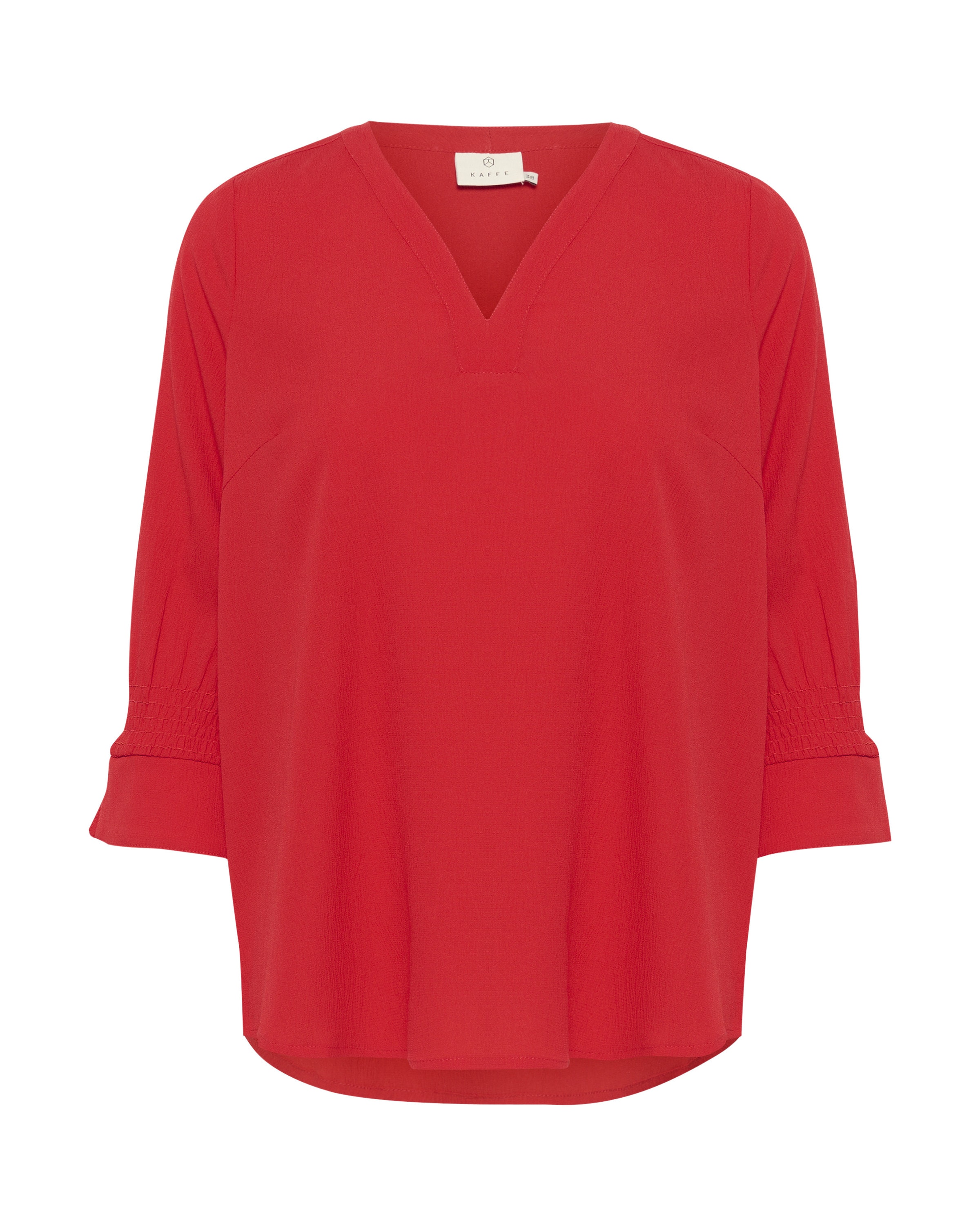 Kaffe - Blusa 'KALinda' em vermelho: frente