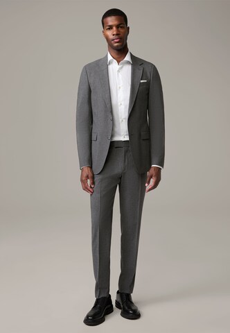 STRELLSON Slimfit Pantalon 'Melwin' in Grijs