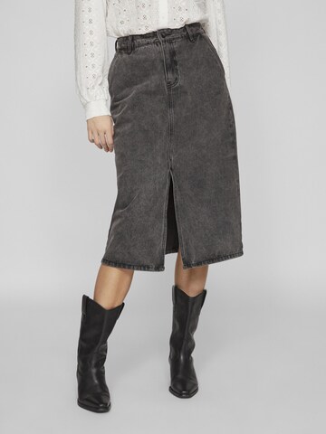 VILA Skirt 'Vorn' in Grey: front