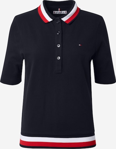 tengerészkék / piros / fehér TOMMY HILFIGER Póló, Termék nézet