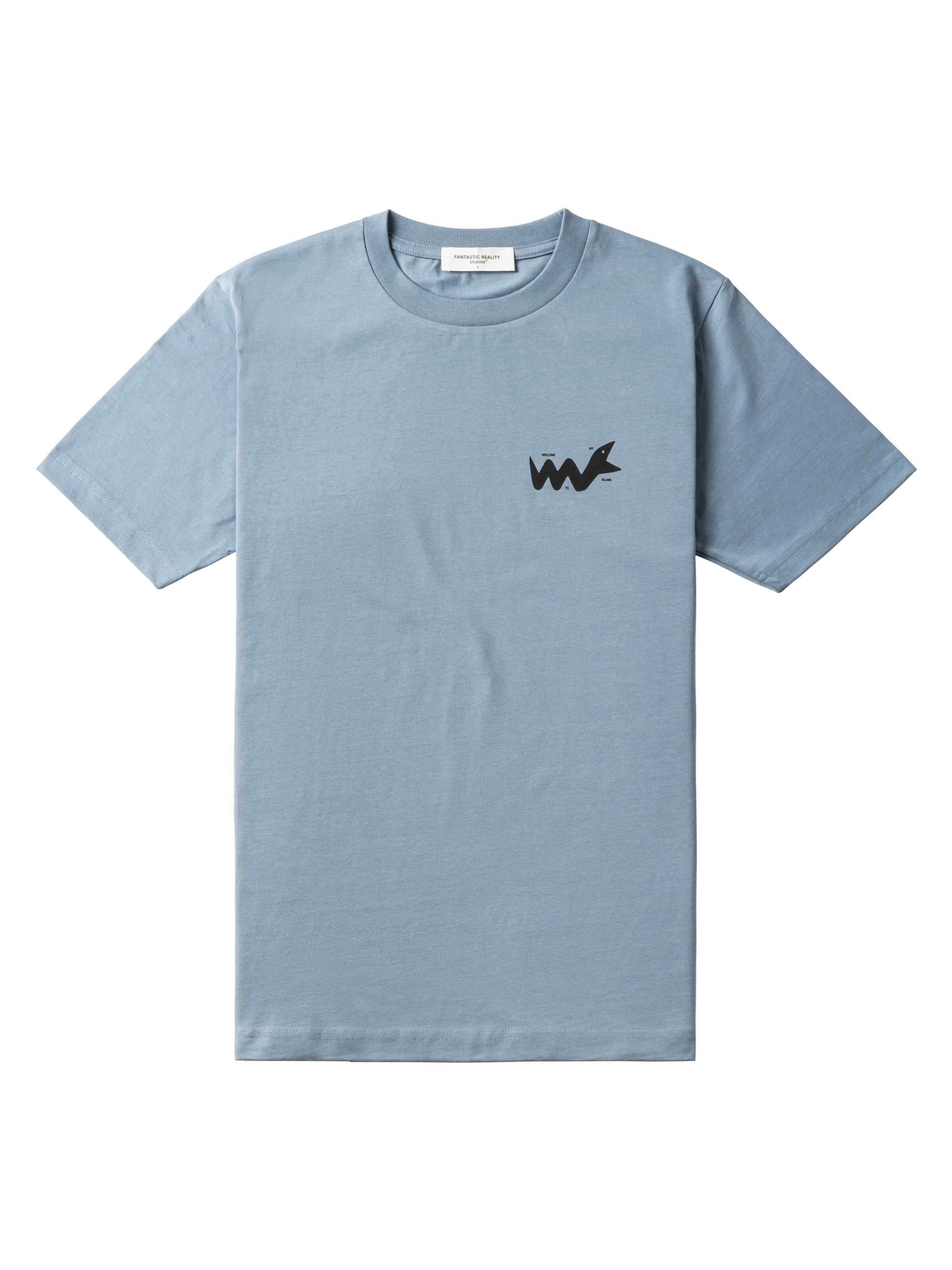 FANTASTIC REALITY STUDIOS Shirt 'Snake'‌‌‌‌‌ in Blau: Vorderseite
