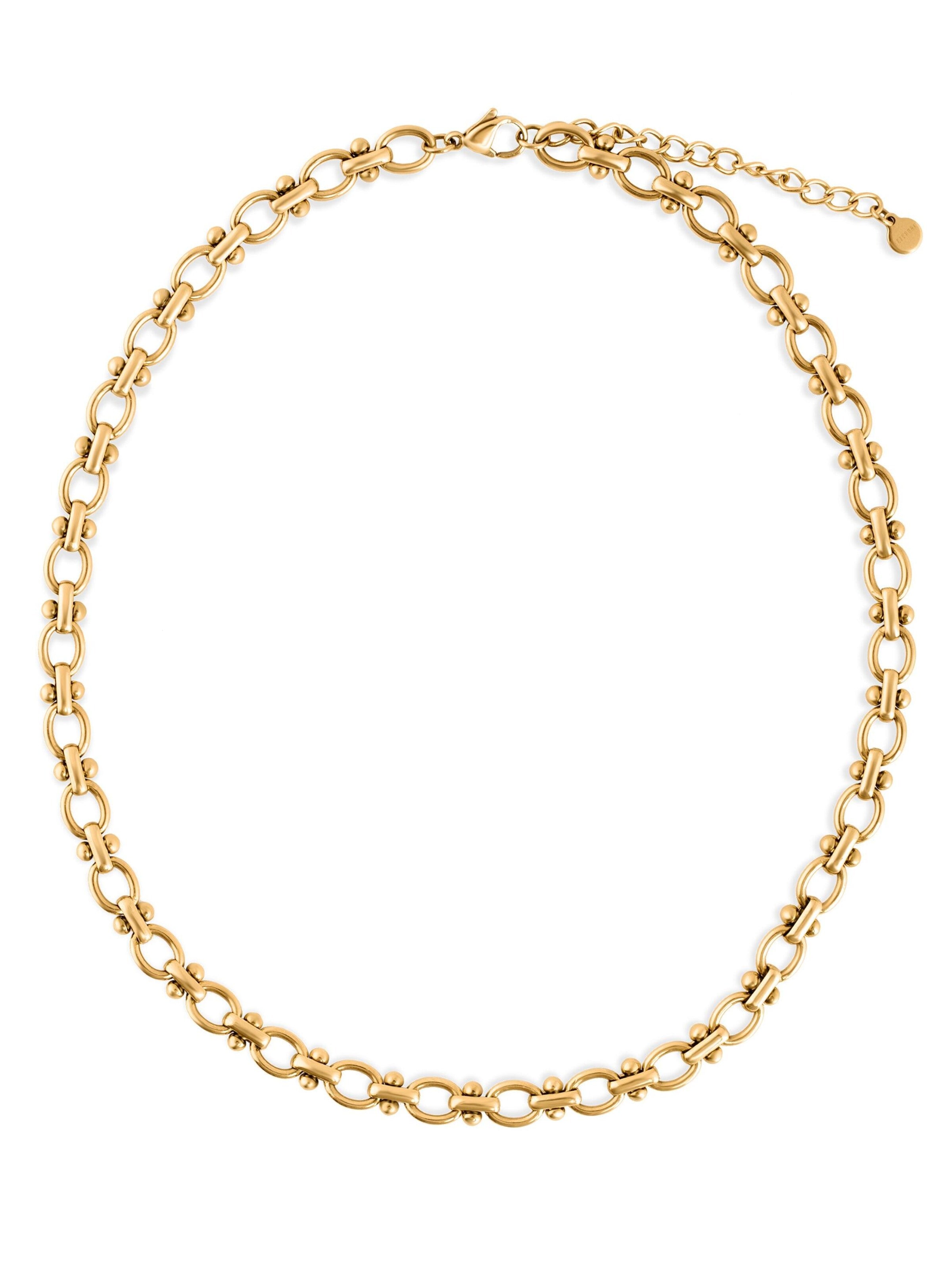 Akitsune Necklace 'Resilience' in Gold: front