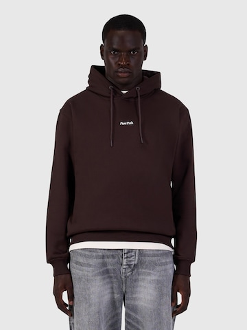 Sweat-shirt Pure Path en marron