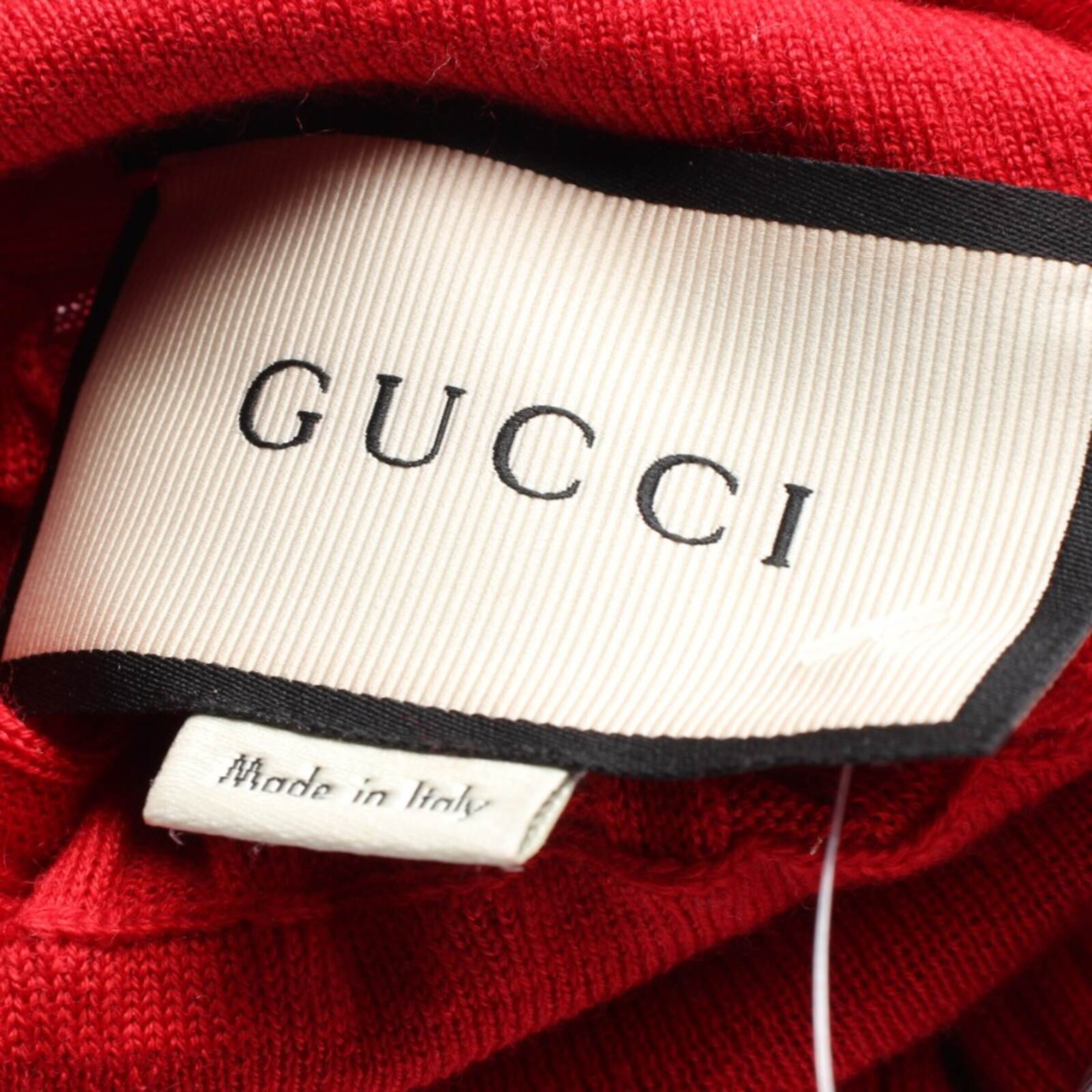 Gucci Pullover / Strickjacke S in Rot