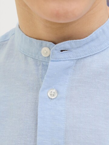 Jack & Jones Junior Regular fit Overhemd in Blauw