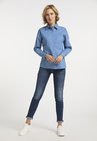 usha BLUE LABEL Bluse in Blau