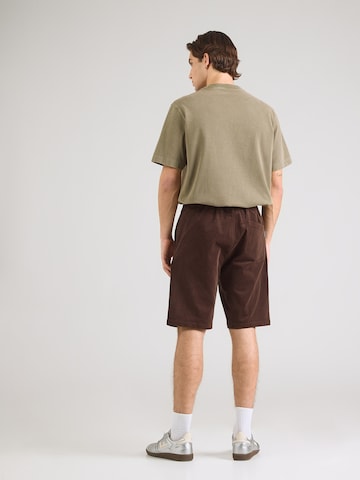 Iriedaily Loosefit Παντελόνι 'Corvin' σε καφέ