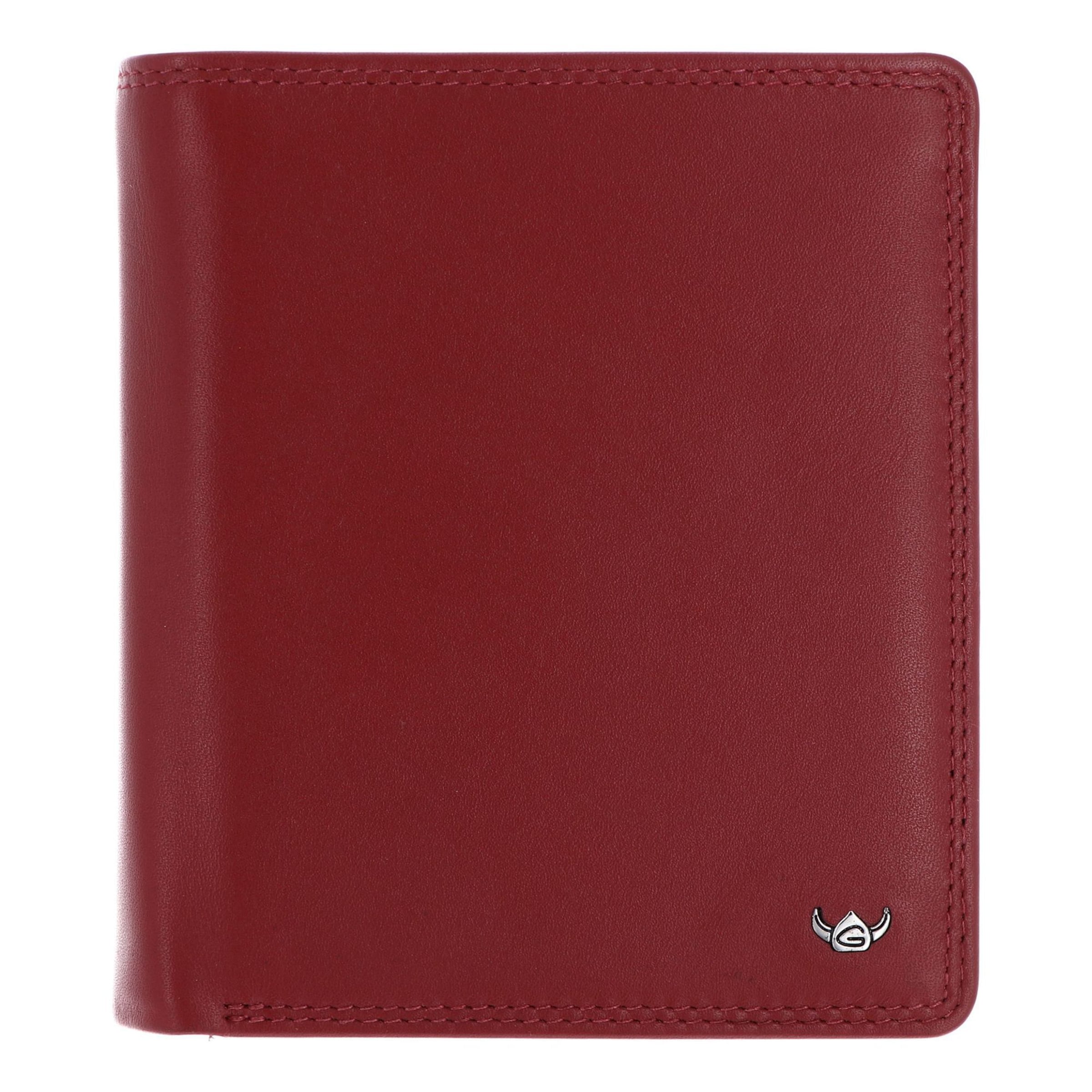Porte-monnaies 'Polo' GOLDEN HEAD en rouge : devant