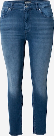 mėlyna ONLY Carmakoma Siauras Džinsai 'CARWilly': priekis