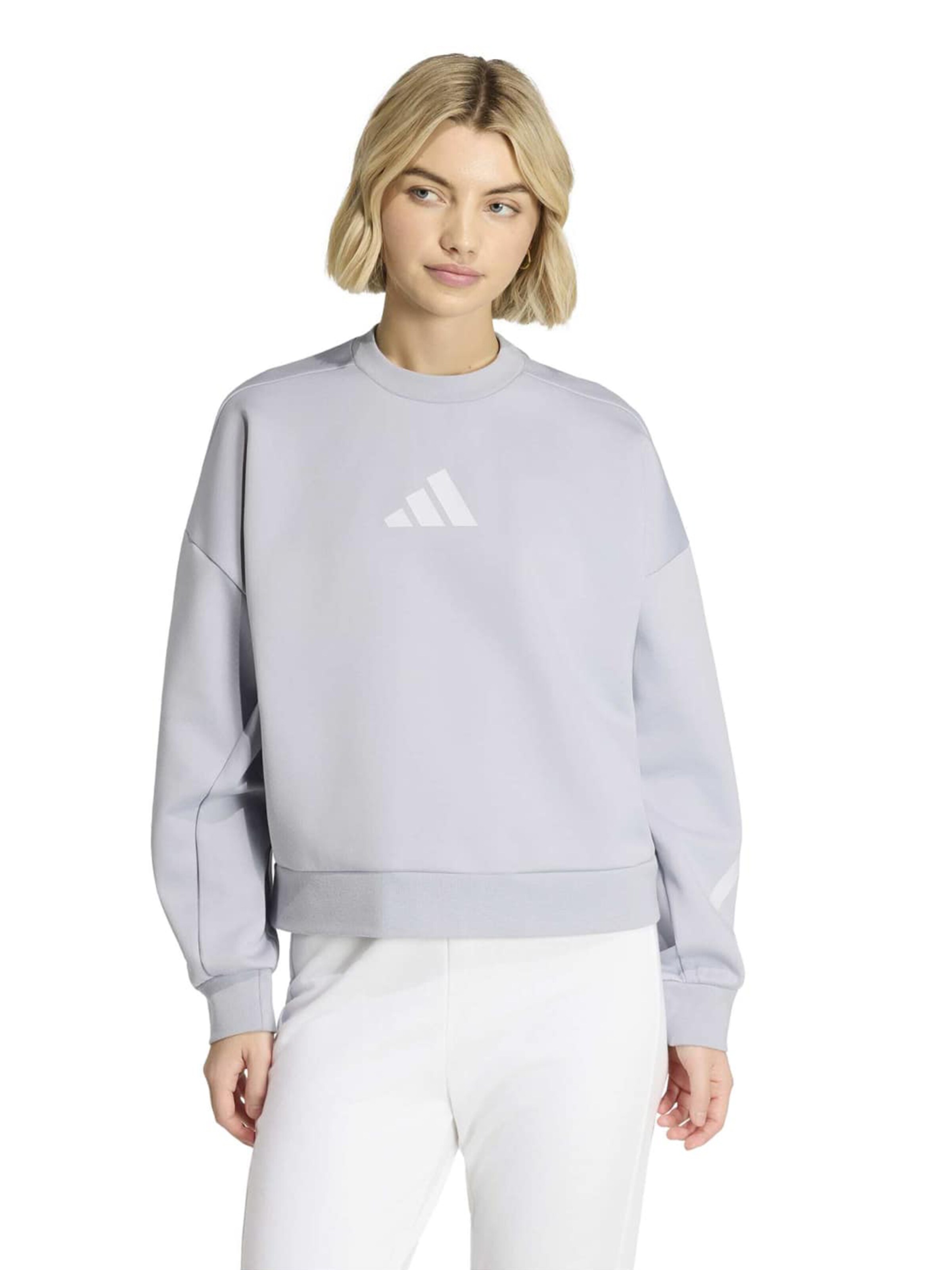 ADIDAS SPORTSWEAR Sportief sweatshirt 'Z.N.E.' in Grijs: voorkant