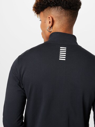 EA7 Emporio Armani Sweatjacka i blå