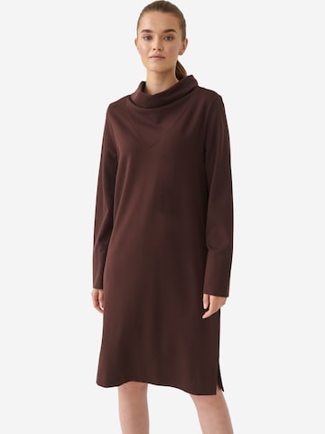 TATUUM Dress 'Roda' in Brown: front