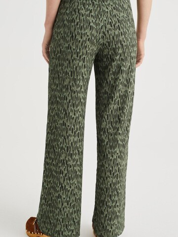 WE Fashion Wide leg Broek in Groen