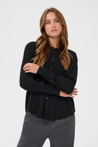 Kaffe Bluse i sort: forside