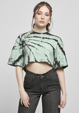 Urban Classics Oversized Shirt in Green: front