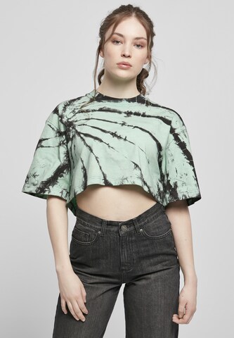 Maglia extra large di Urban Classics in verde: frontale