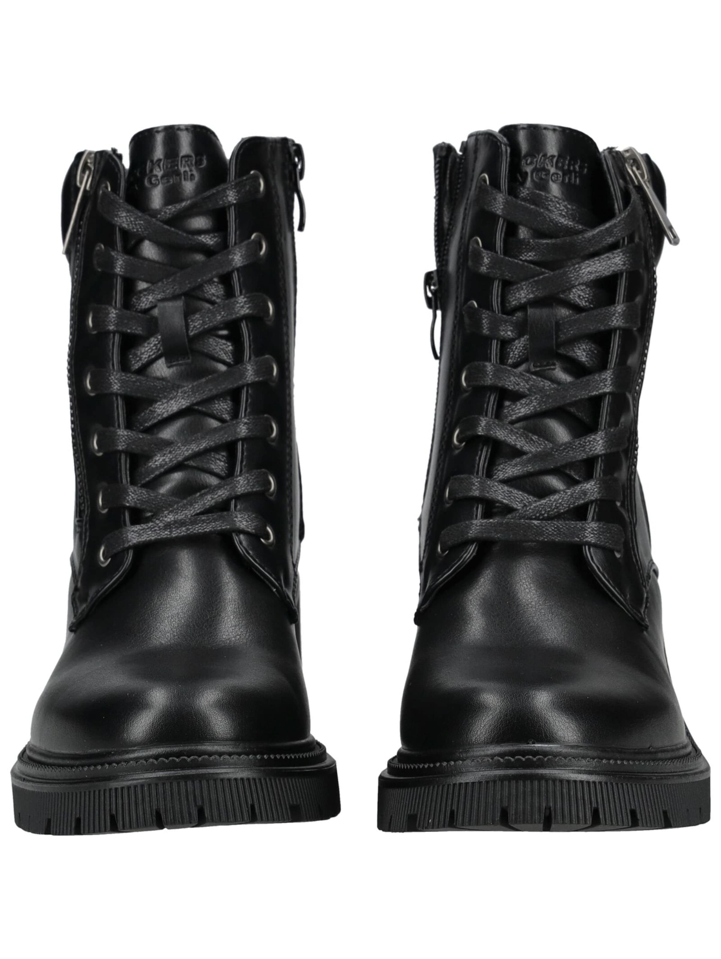 Dockers by Gerli Schnürstiefelette in Schwarz