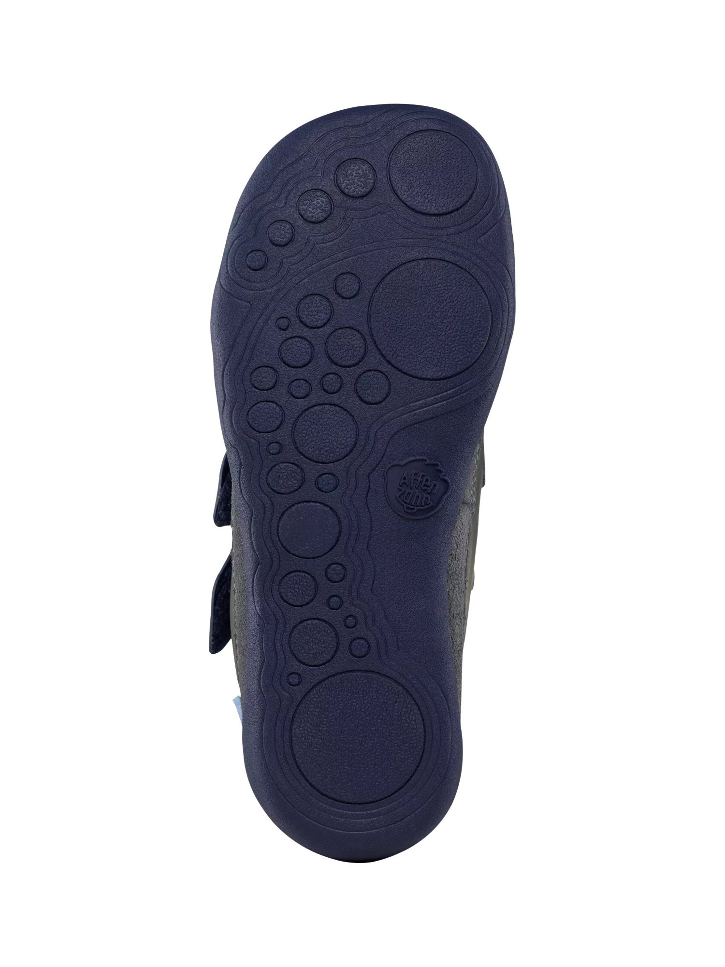 Affenzahn Sneakers 'Sneaker Leder Buddy' in Grey