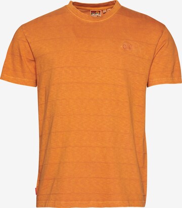 T-Shirt Superdry en orange : devant