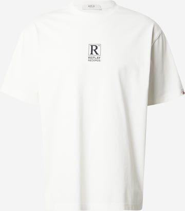 REPLAY T-Shirt in Weiß: Vorderseite