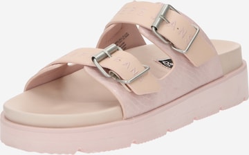 Zoccoletto 'Pola Park' di Pepe Jeans in rosa: frontale