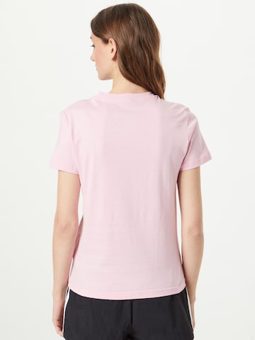 ADIDAS SPORTSWEAR - Camisa funcionais 'Essentials  Logo' em rosa