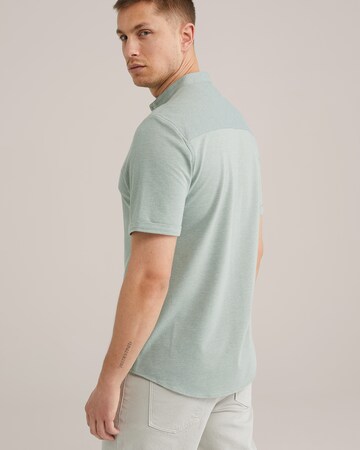 WE Fashion Slim Fit Hemd in Grün