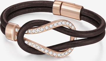 Bracelet Lulu & Jane en marron : devant