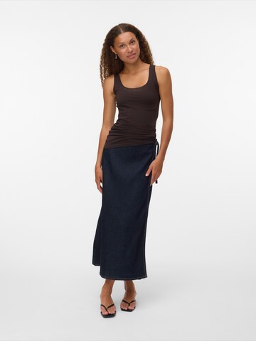 VERO MODA Top 'VMLULU' | rjava barva