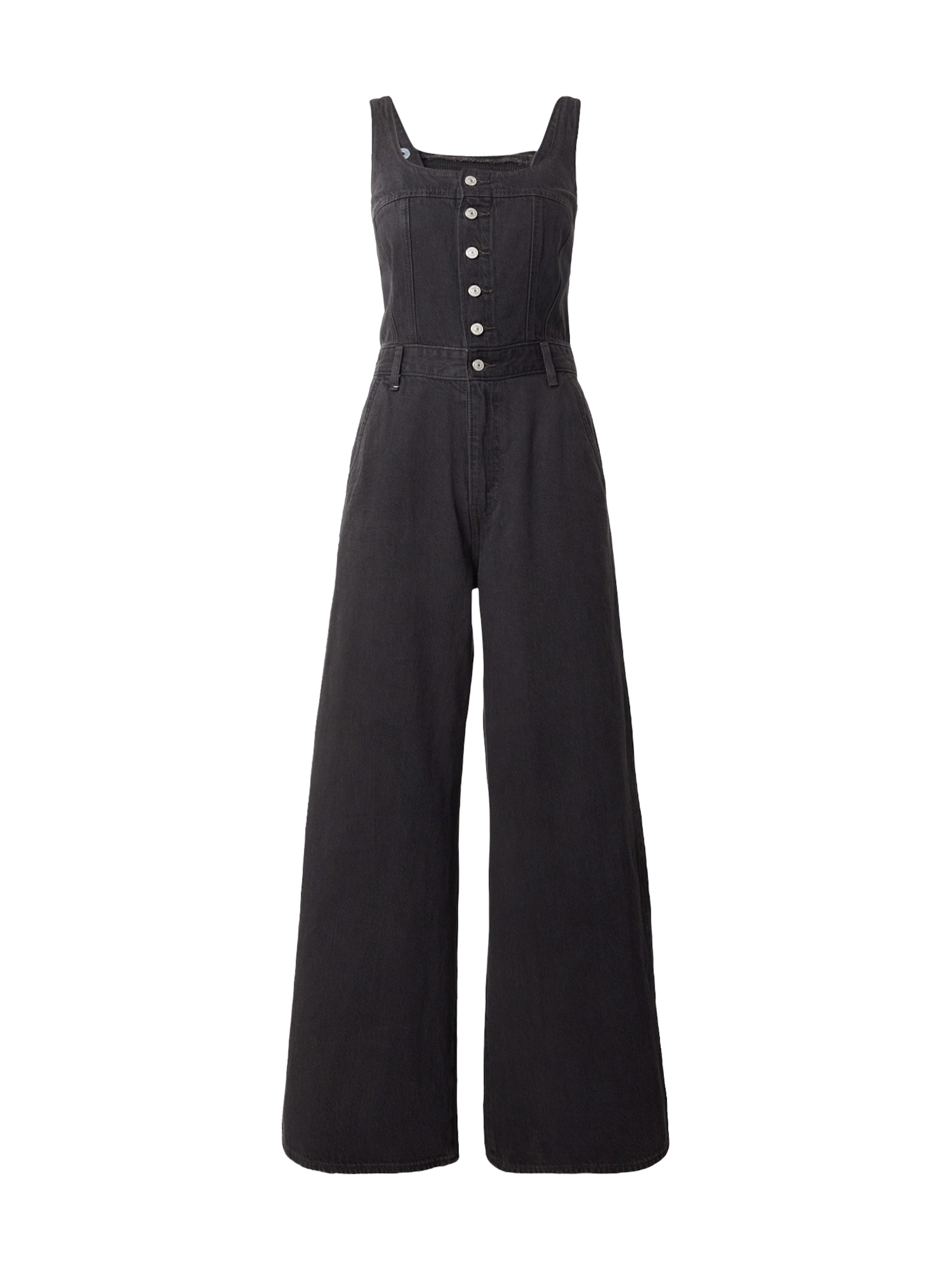 Wide leg Tuta jumpsuit 'AUDRA' di LEVI'S ® in nero: frontale