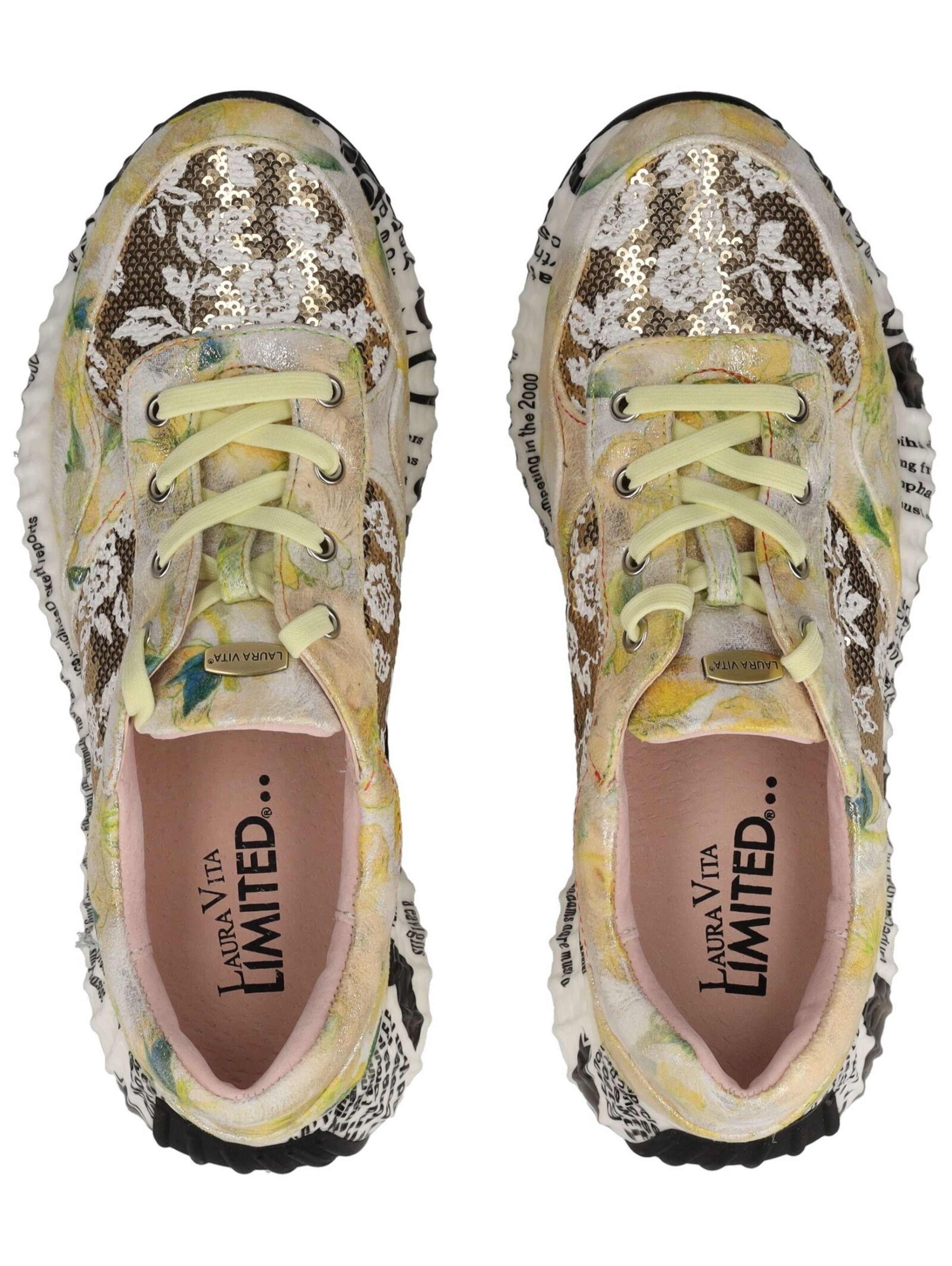 Laura Vita Sneaker in Gelb