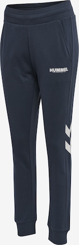 Hummel Tapered Workout Pants 'Legacy' in Blue