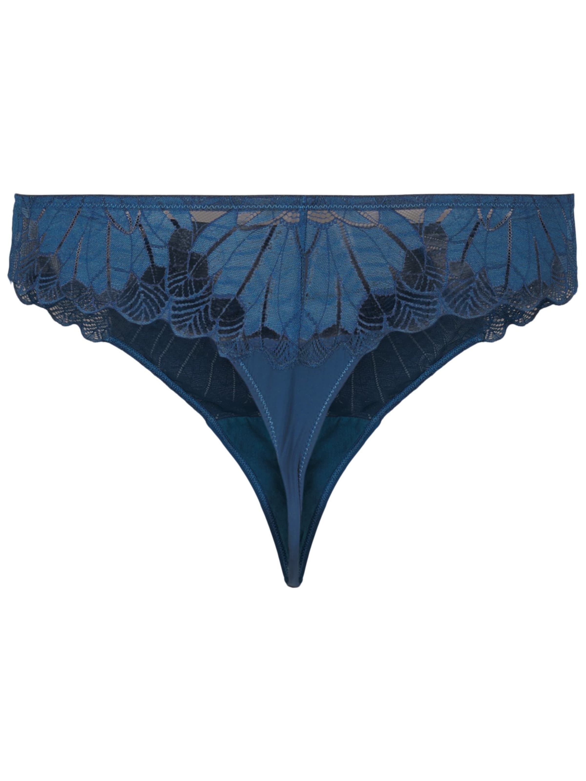 Devoted by Zizzi String 'LRACHEL' in Blau