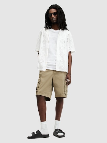 AllSaints Comfort Fit Skjorte 'VISTA' i hvid