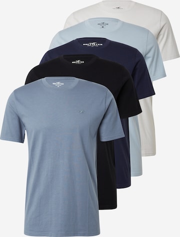 T-Shirt HOLLISTER en bleu : devant